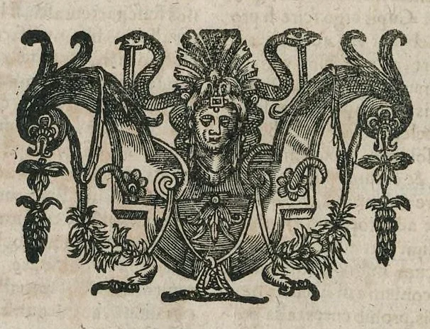 An illustration from D. Ivonis Carnotensis episcopi Opera omnia : in duas partes distributa, prior continet eximium illud decretorum, opus quod decretum Iuonis vulgò nuncupatur ... : posterior complectitur epistolas cum notis doctissimorum viroum Iureti & Soucheti canonic., sermones quibus additi duo ex MSS. Bibliothecae Regiae & Petauianae, et breue chronicon de regibus Francorum : ad haec omnia index copiosissimus : praefixa est huic operi vita authoris .., 1647, leaf 75