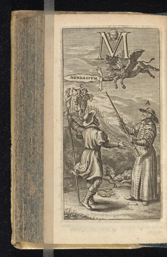 An illustration from Orbis Phaëthon, hoc est, De universis vitiis linguae, 1631, leaf 457