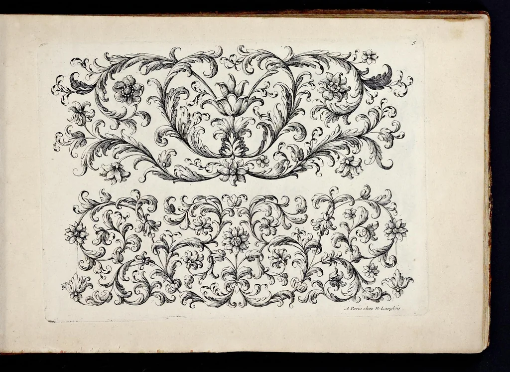 An illustration from [Collection of ornament books], 1680, leaf 12