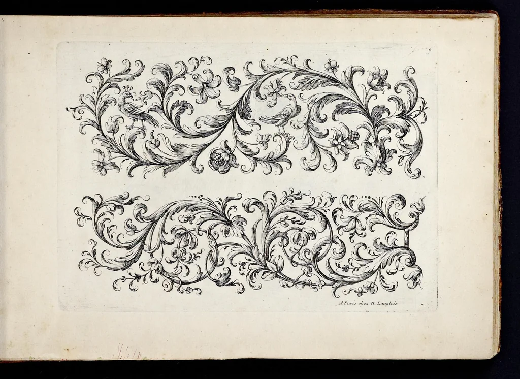 An illustration from [Collection of ornament books], 1680, leaf 14