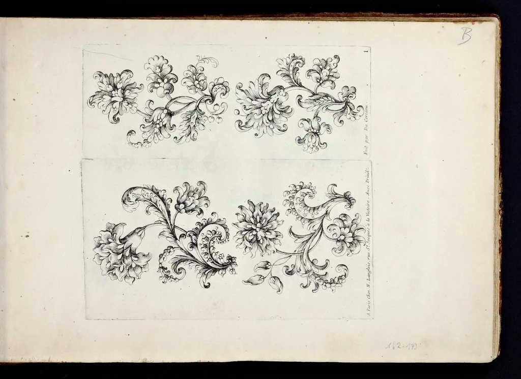 An illustration from [Collection of ornament books], 1680, leaf 16