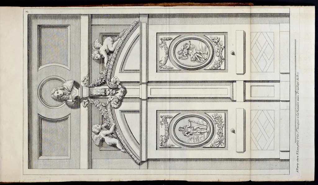 An illustration from [Collection of ornament books], 1680, leaf 188