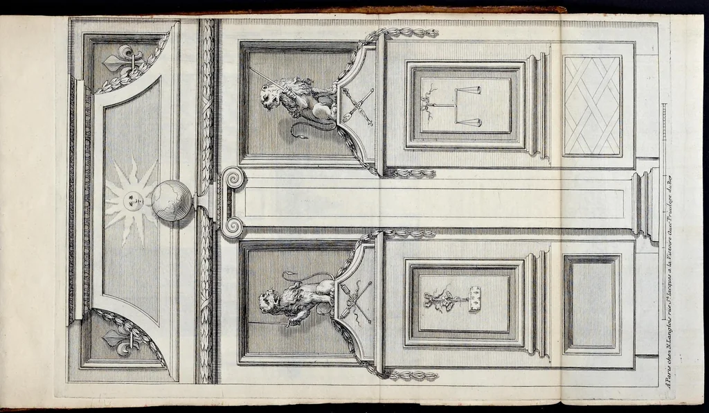 An illustration from [Collection of ornament books], 1680, leaf 190