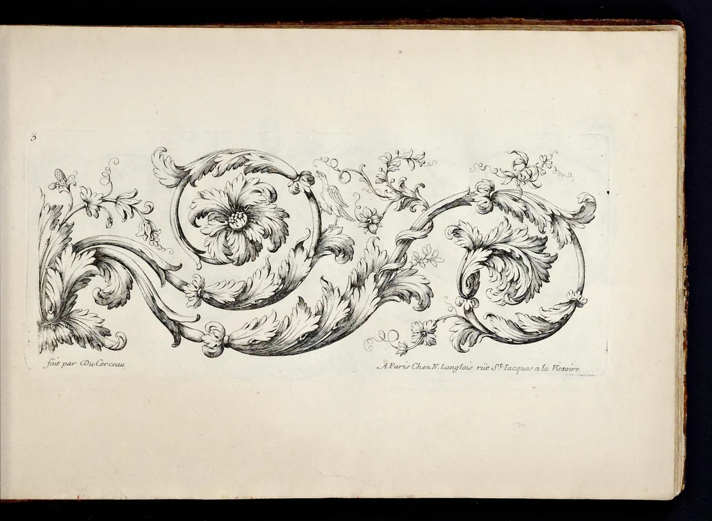 An illustration from [Collection of ornament books], 1680, leaf 38
