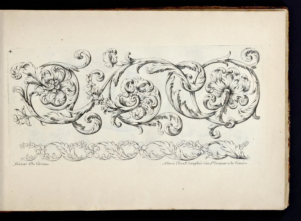An illustration from [Collection of ornament books], 1680, leaf 40