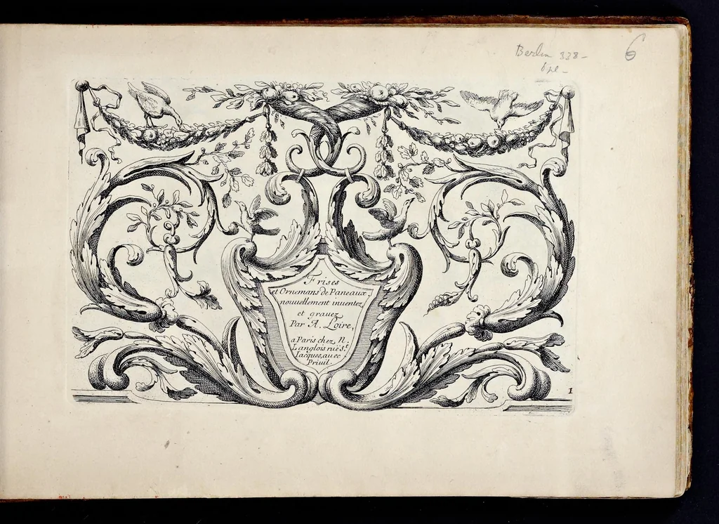 An illustration from [Collection of ornament books], 1680, leaf 70