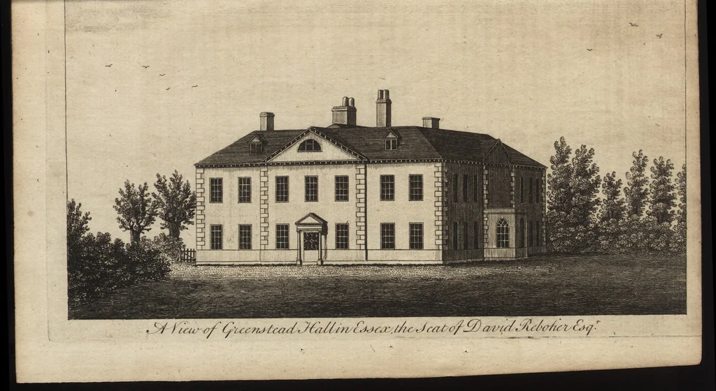 An illustration from A new display of the beauties of England, or, A description of the most elegant or magnificent public edifices, royal palaces, noblemen's and gentlemen's seats, and other curiosities, natural or artificial, in different parts of the kingdom : adorned with a variety of copper plate cuts, neatly engraved, 1776, leaf 108