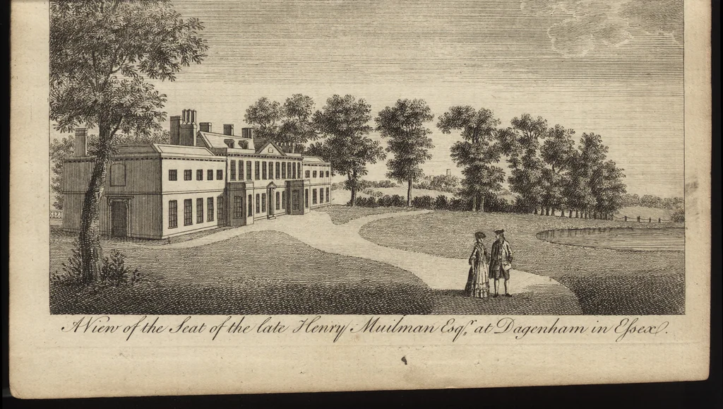An illustration from A new display of the beauties of England, or, A description of the most elegant or magnificent public edifices, royal palaces, noblemen's and gentlemen's seats, and other curiosities, natural or artificial, in different parts of the kingdom : adorned with a variety of copper plate cuts, neatly engraved, 1776, leaf 114