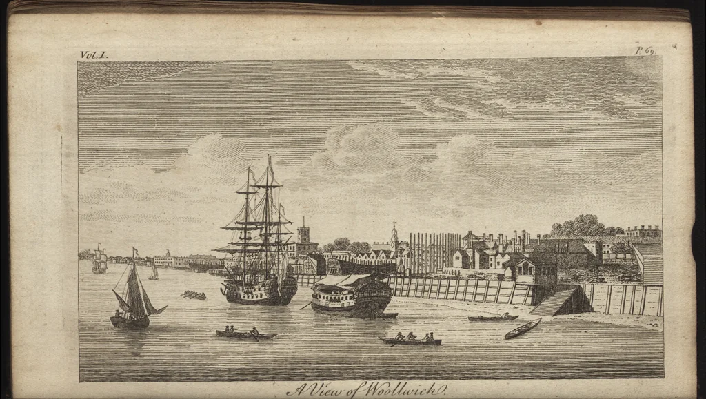 An illustration from A new display of the beauties of England, or, A description of the most elegant or magnificent public edifices, royal palaces, noblemen's and gentlemen's seats, and other curiosities, natural or artificial, in different parts of the kingdom : adorned with a variety of copper plate cuts, neatly engraved, 1776, leaf 141