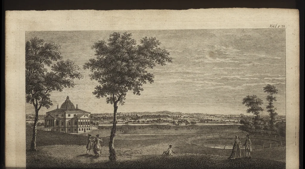 An illustration from A new display of the beauties of England, or, A description of the most elegant or magnificent public edifices, royal palaces, noblemen's and gentlemen's seats, and other curiosities, natural or artificial, in different parts of the kingdom : adorned with a variety of copper plate cuts, neatly engraved, 1776, leaf 149