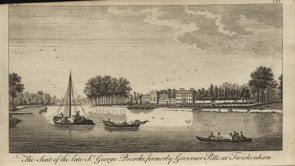An illustration from A new display of the beauties of England, or, A description of the most elegant or magnificent public edifices, royal palaces, noblemen's and gentlemen's seats, and other curiosities, natural or artificial, in different parts of the kingdom : adorned with a variety of copper plate cuts, neatly engraved, 1776, leaf 32