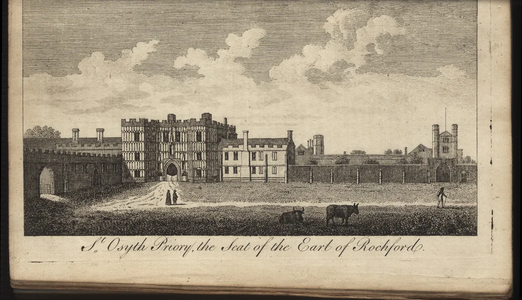 An illustration from A new display of the beauties of England, or, A description of the most elegant or magnificent public edifices, royal palaces, noblemen's and gentlemen's seats, and other curiosities, natural or artificial, in different parts of the kingdom : adorned with a variety of copper plate cuts, neatly engraved, 1776, leaf 337