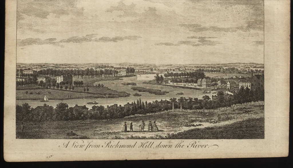 An illustration from A new display of the beauties of England, or, A description of the most elegant or magnificent public edifices, royal palaces, noblemen's and gentlemen's seats, and other curiosities, natural or artificial, in different parts of the kingdom : adorned with a variety of copper plate cuts, neatly engraved, 1776, leaf 42