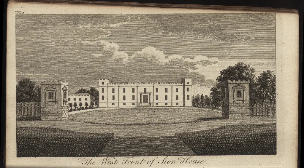 An illustration from A new display of the beauties of England, or, A description of the most elegant or magnificent public edifices, royal palaces, noblemen's and gentlemen's seats, and other curiosities, natural or artificial, in different parts of the kingdom : adorned with a variety of copper plate cuts, neatly engraved, 1776, leaf 45
