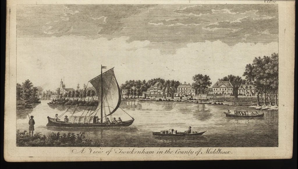 An illustration from A new display of the beauties of England, or, A description of the most elegant or magnificent public edifices, royal palaces, noblemen's and gentlemen's seats, and other curiosities, natural or artificial, in different parts of the kingdom : adorned with a variety of copper plate cuts, neatly engraved, 1776, leaf 52