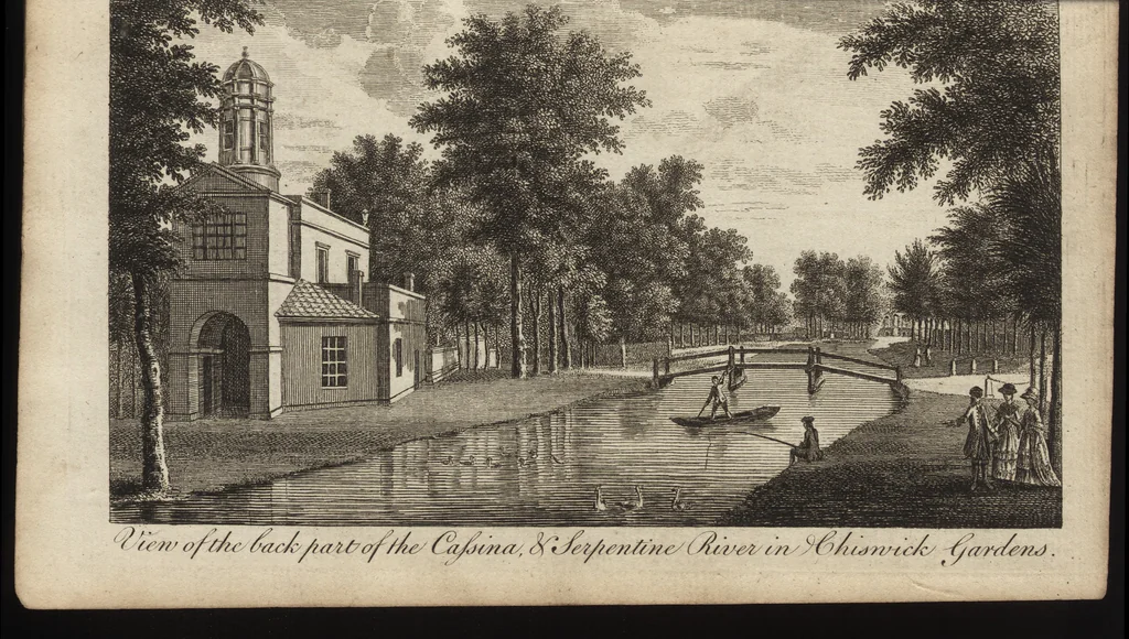 An illustration from A new display of the beauties of England, or, A description of the most elegant or magnificent public edifices, royal palaces, noblemen's and gentlemen's seats, and other curiosities, natural or artificial, in different parts of the kingdom : adorned with a variety of copper plate cuts, neatly engraved, 1776, leaf 64