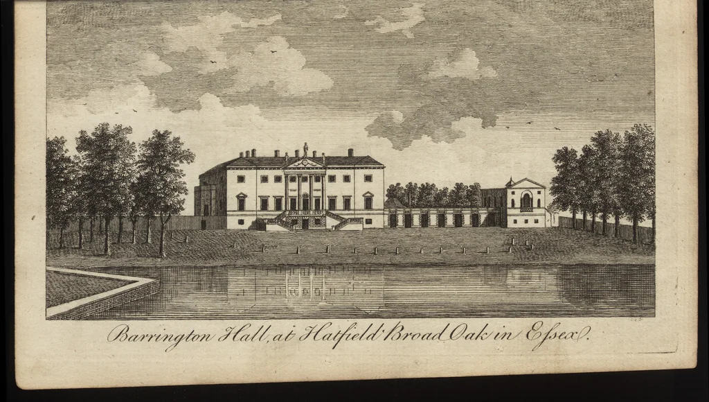 An illustration from A new display of the beauties of England, or, A description of the most elegant or magnificent public edifices, royal palaces, noblemen's and gentlemen's seats, and other curiosities, natural or artificial, in different parts of the kingdom : adorned with a variety of copper plate cuts, neatly engraved, 1776, leaf 90