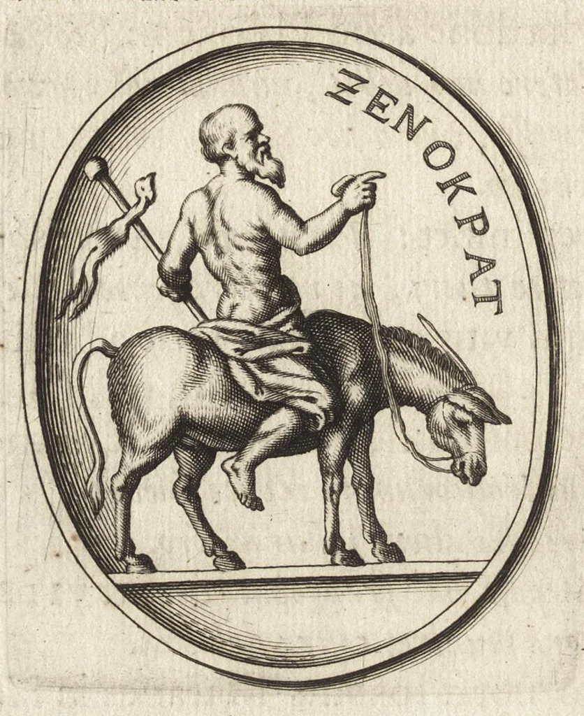 An illustration from Ioannis Chifletii, canonici Tornacensis, Socrates, siue, De gemmis eius imagine coelatis iudicium, 1662, leaf 39
