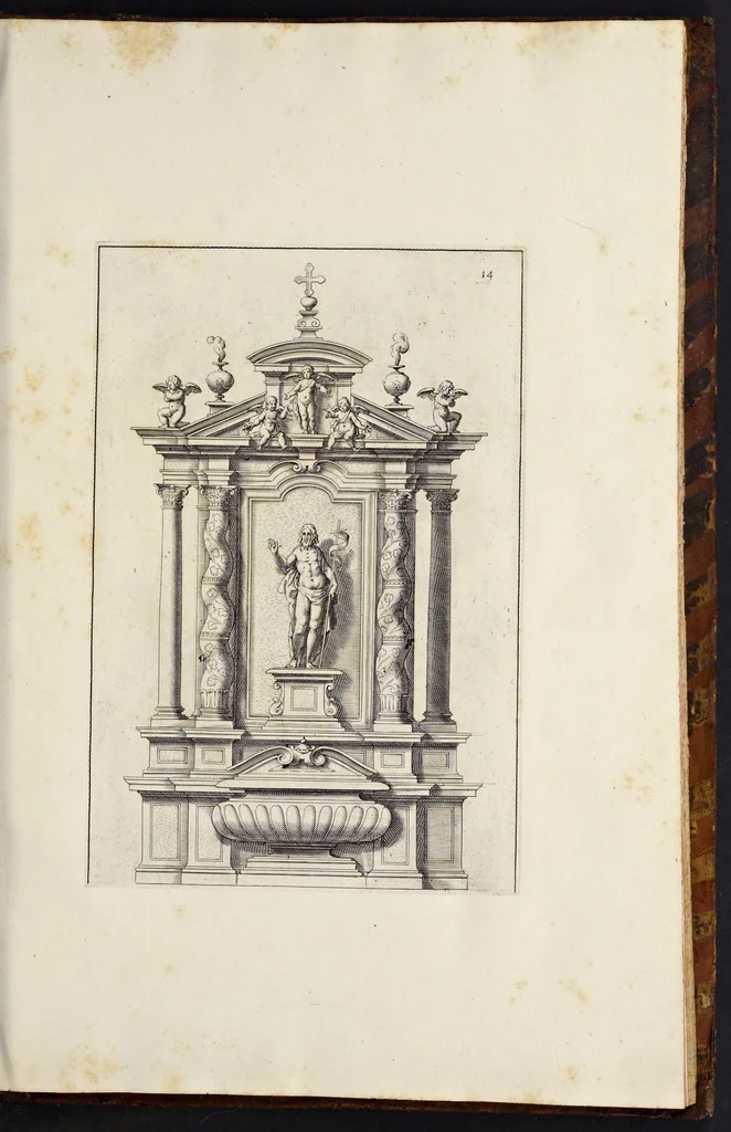 An illustration from Li cinque libri di architettura di Gio. Battista Montani Milanese, 1691, leaf 32