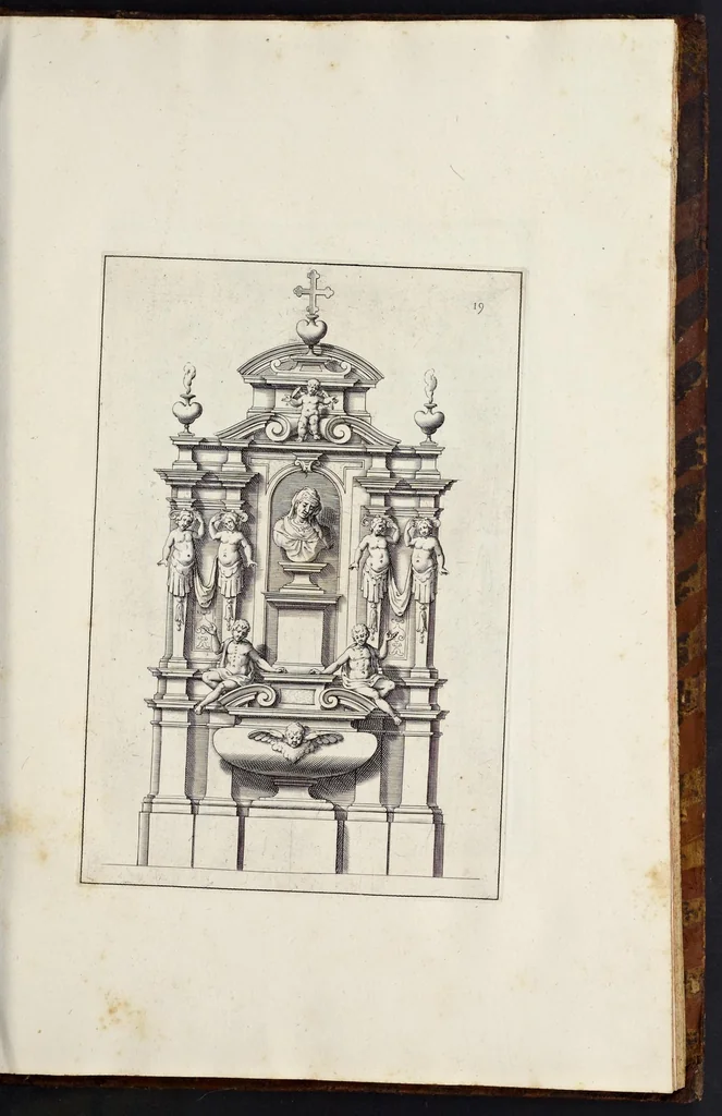An illustration from Li cinque libri di architettura di Gio. Battista Montani Milanese, 1691, leaf 42