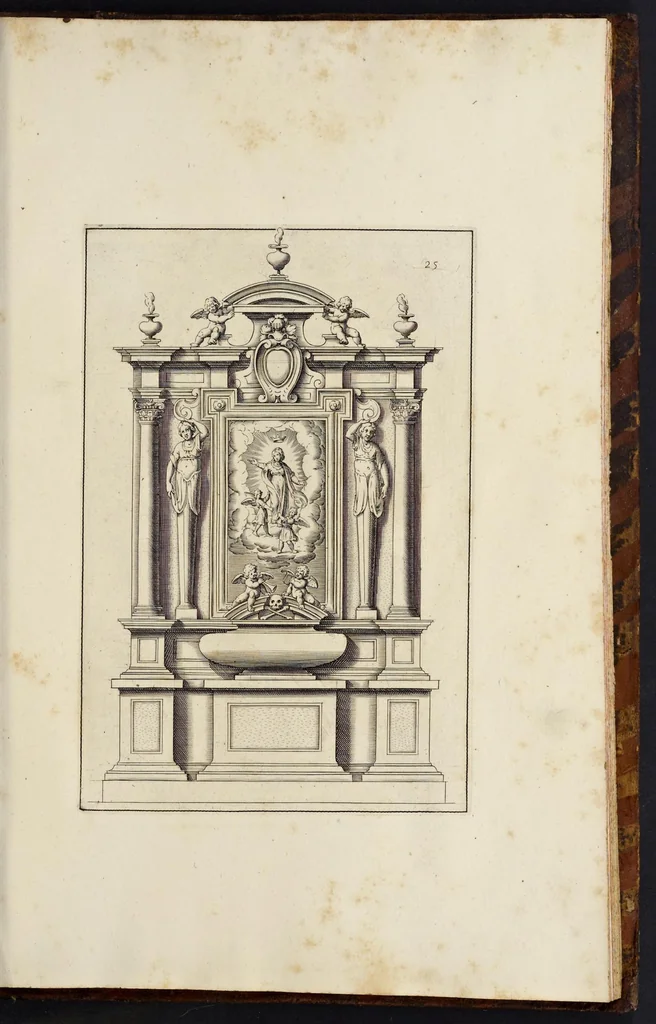 An illustration from Li cinque libri di architettura di Gio. Battista Montani Milanese, 1691, leaf 54