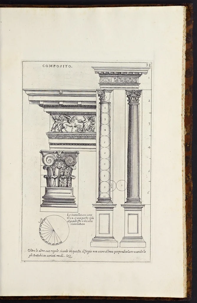 An illustration from Li cinque libri di architettura di Gio. Battista Montani Milanese, 1691, leaf 68