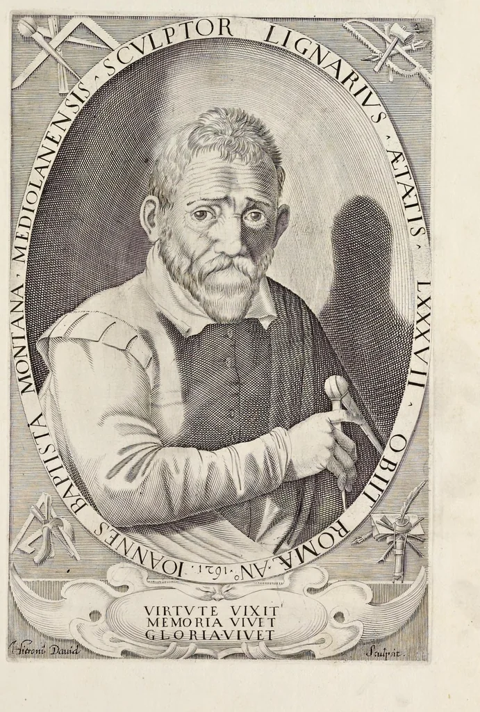 An illustration from Li cinque libri di architettura di Gio. Battista Montani Milanese, 1691, leaf 8
