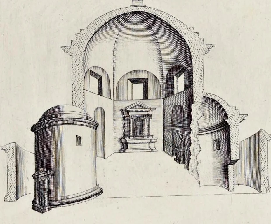 An illustration from Li cinque libri di architettura di Gio. Battista Montani Milanese, 1691, leaf 60
