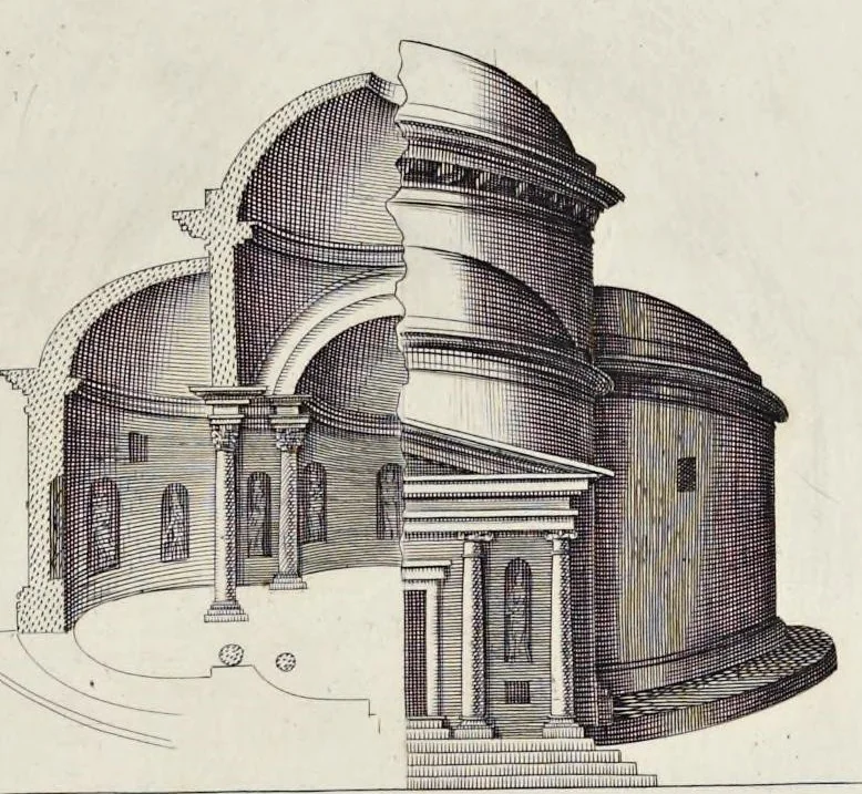 An illustration from Li cinque libri di architettura di Gio. Battista Montani Milanese, 1691, leaf 78