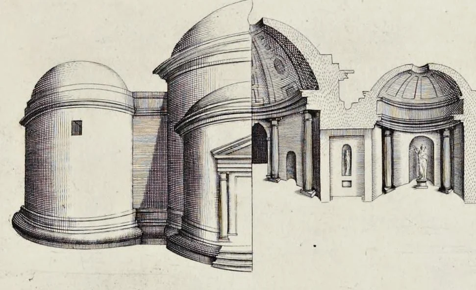 An illustration from Li cinque libri di architettura di Gio. Battista Montani Milanese, 1691, leaf 80