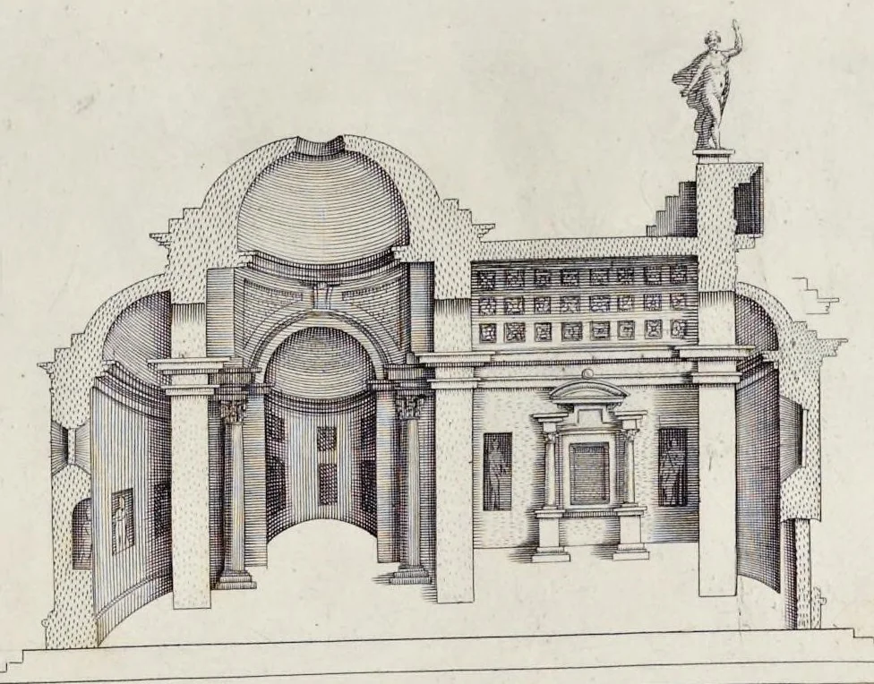 An illustration from Li cinque libri di architettura di Gio. Battista Montani Milanese, 1691, leaf 82