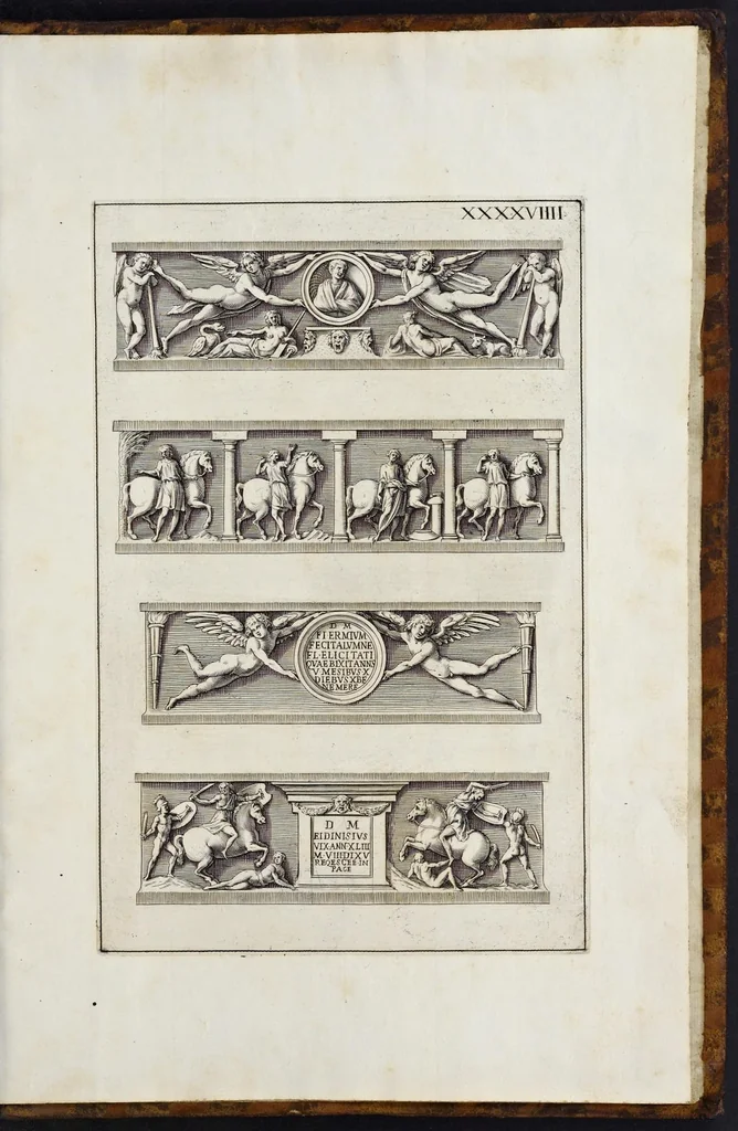 An illustration from Li cinque libri di architettura di Gio. Battista Montani Milanese, 1691, leaf 100