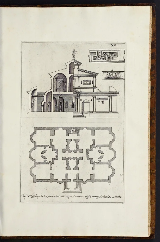 An illustration from Li cinque libri di architettura di Gio. Battista Montani Milanese, 1691, leaf 32