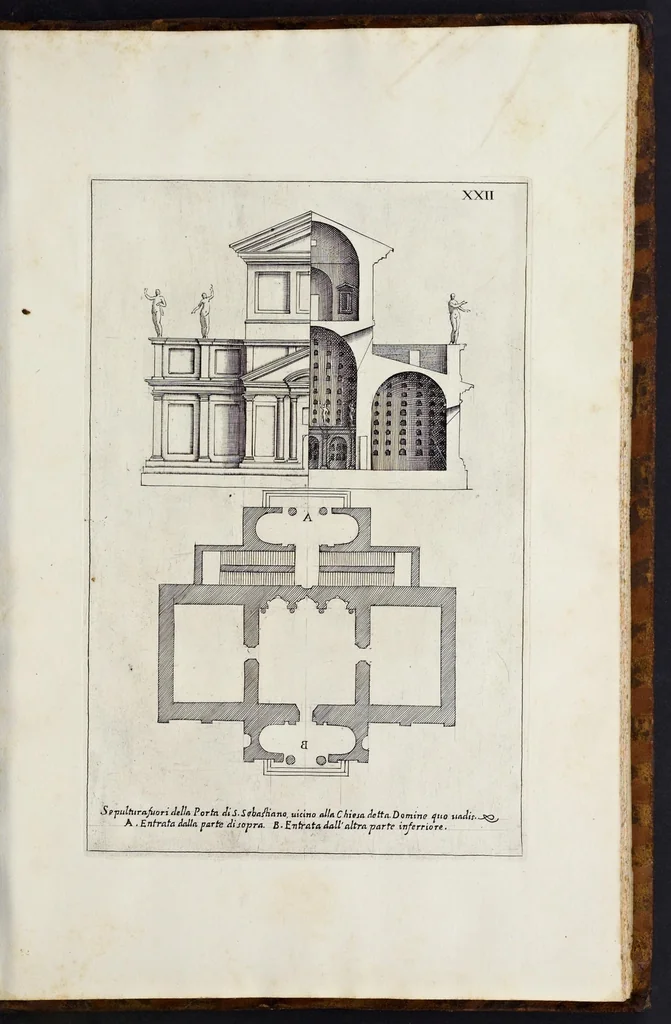 An illustration from Li cinque libri di architettura di Gio. Battista Montani Milanese, 1691, leaf 46