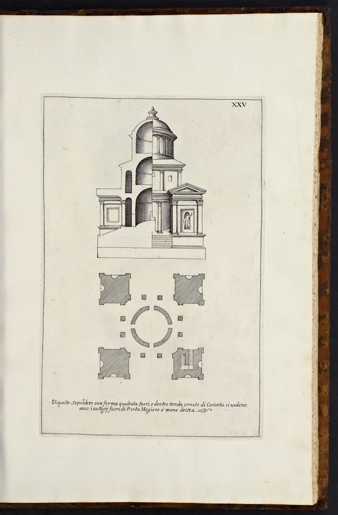 An illustration from Li cinque libri di architettura di Gio. Battista Montani Milanese, 1691, leaf 52