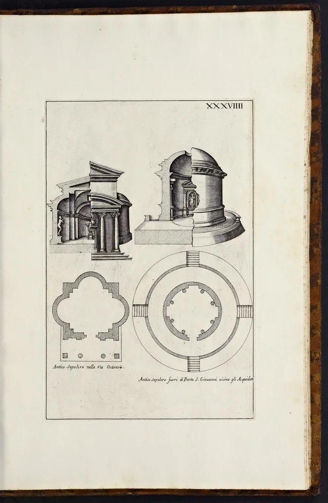 An illustration from Li cinque libri di architettura di Gio. Battista Montani Milanese, 1691, leaf 80