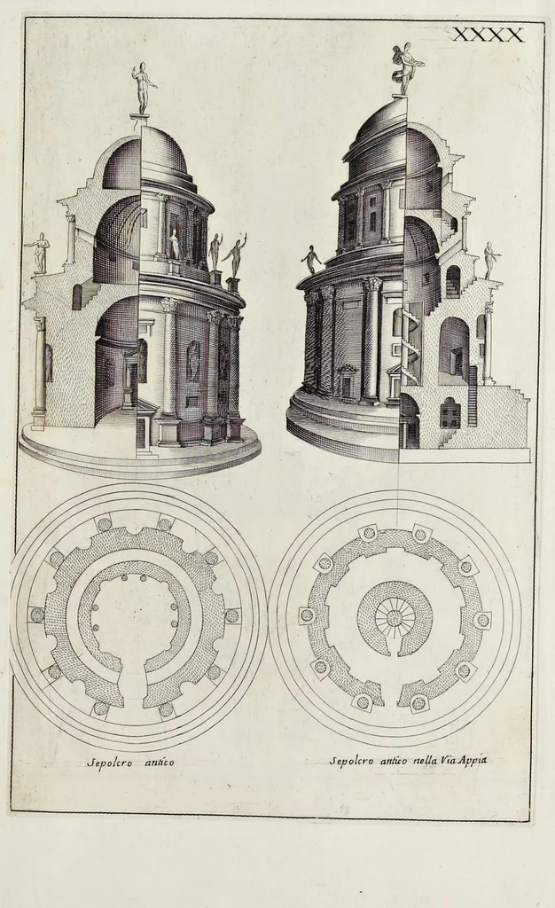 An illustration from Li cinque libri di architettura di Gio. Battista Montani Milanese, 1691, leaf 82