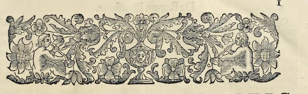 An illustration from Aquila inter lilia, sub qua Francorum Caesarum a Carolo Magno vsque ad Conradum Imperatorem Occidentis X. elogiis, hieroglyphicis, numismatibus, insignibus, symbolis, fasta exarantur : opus omnibus absolutum númeris, vt hodiernis veteres locupletati annales cuiuslibet herois, cuius facinora inclusum thema exornant, vitam, effigiem, hieroglyphicum, symbola exhibeant, 1671, leaf 16