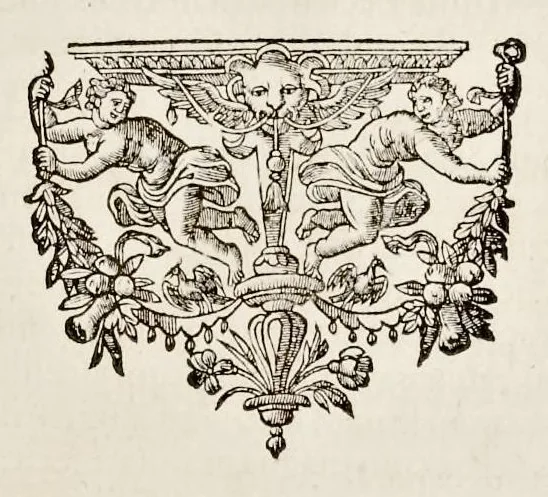 An illustration from Historica narratio profectionis et inavgvrationis serenissimorvm Belgii principvm Alberti et Isabellæ, Avstriæ archidvcvm : et eorum optatissimi in Belgium aduentus, rerumque gestarum et memorabilium, gratulationum, apparatuum, et spectaculorum in ipsorum susceptione et inavgvratione hactenus editorum accurata descriptio, 1602, leaf 374