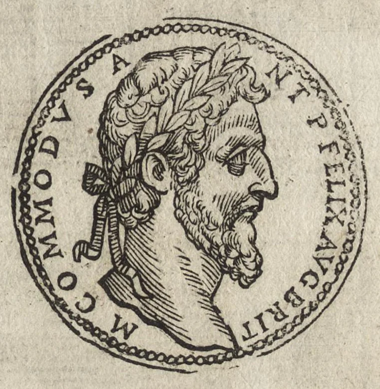 An illustration from Ritratto di Roma antica : formato nuouamente : con le auttorità, di Bartolomeo Marliani, del P. Alessandro Donati, di Famiano Nardini, e d'altri celebri antiquarij, accennati nell' epistola al lettore : nel quale, si descriuono gli archi, aquedotti, basiliche ... & altri edificij Romani : adornato di moltissime figure in rame, di varie medaglie, e di curiose notitie istoriche, 1689, leaf 296