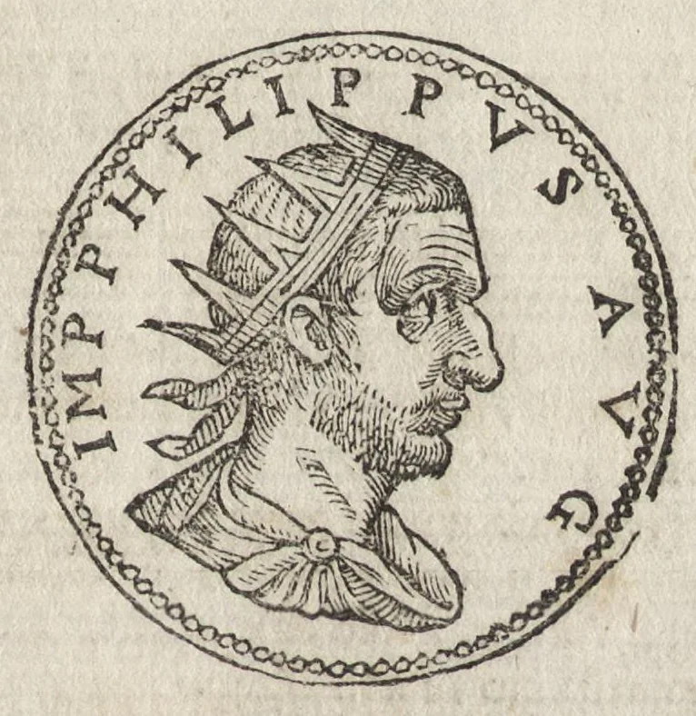 An illustration from Ritratto di Roma antica : formato nuouamente : con le auttorità, di Bartolomeo Marliani, del P. Alessandro Donati, di Famiano Nardini, e d'altri celebri antiquarij, accennati nell' epistola al lettore : nel quale, si descriuono gli archi, aquedotti, basiliche ... & altri edificij Romani : adornato di moltissime figure in rame, di varie medaglie, e di curiose notitie istoriche, 1689, leaf 432