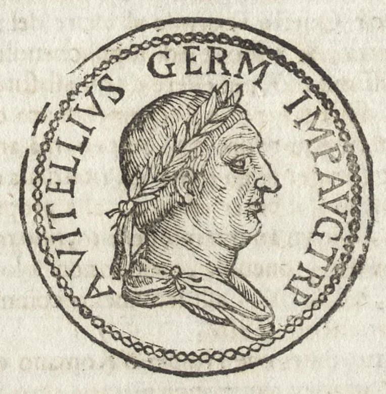 An illustration from Ritratto di Roma antica : formato nuouamente : con le auttorità, di Bartolomeo Marliani, del P. Alessandro Donati, di Famiano Nardini, e d'altri celebri antiquarij, accennati nell' epistola al lettore : nel quale, si descriuono gli archi, aquedotti, basiliche ... & altri edificij Romani : adornato di moltissime figure in rame, di varie medaglie, e di curiose notitie istoriche, 1689, leaf 467