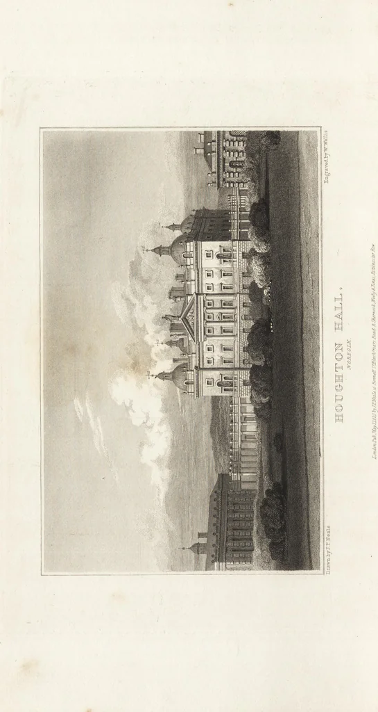 An illustration from Views of the seats of noblemen and gentlemen, in England, Wales, Scotland, and Ireland, 1820, leaf 103