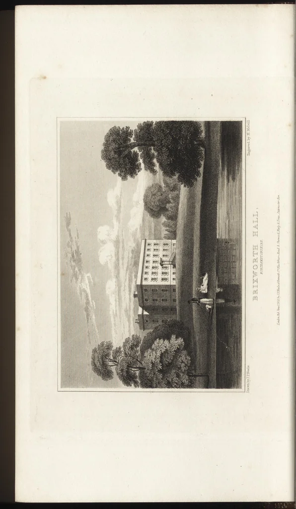 An illustration from Views of the seats of noblemen and gentlemen, in England, Wales, Scotland, and Ireland, 1820, leaf 119