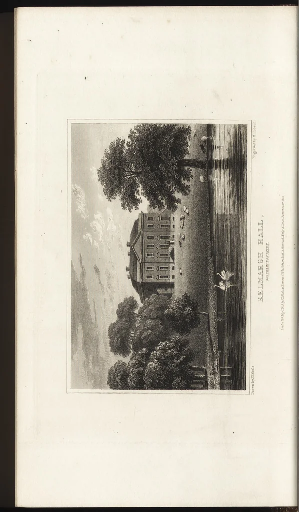 An illustration from Views of the seats of noblemen and gentlemen, in England, Wales, Scotland, and Ireland, 1820, leaf 131