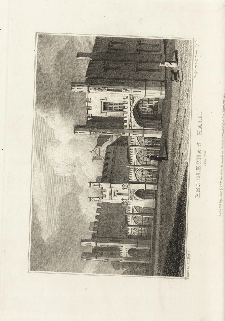 An illustration from Views of the seats of noblemen and gentlemen, in England, Wales, Scotland, and Ireland, 1820, leaf 205