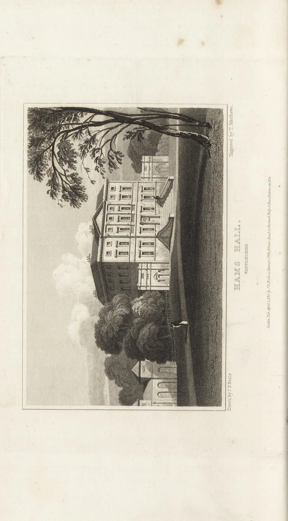 An illustration from Views of the seats of noblemen and gentlemen, in England, Wales, Scotland, and Ireland, 1820, leaf 229