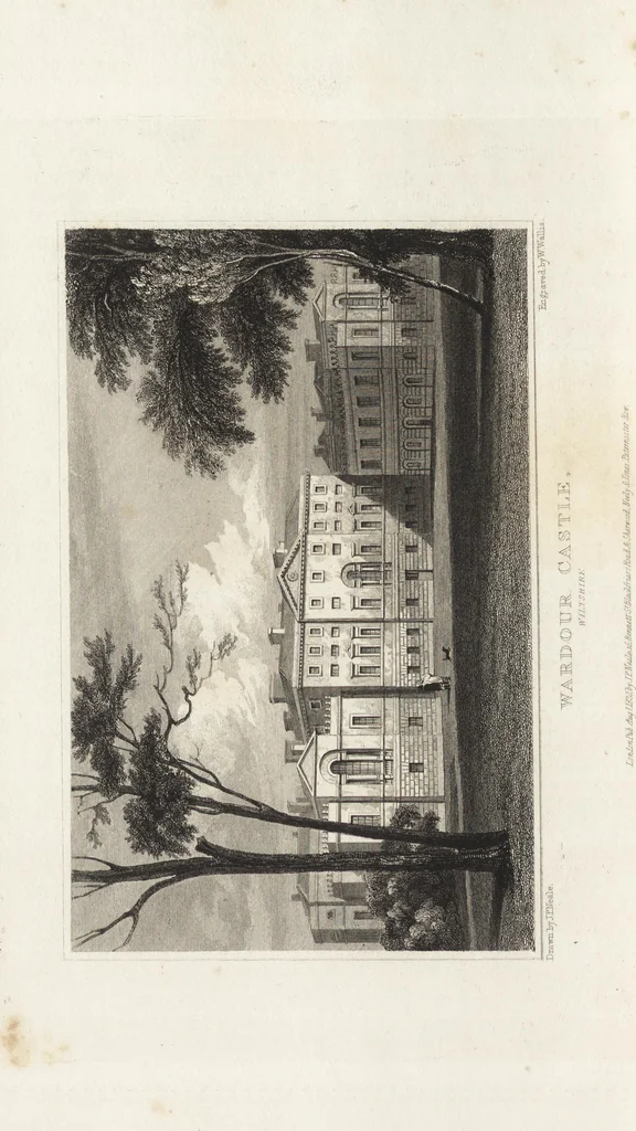 An illustration from Views of the seats of noblemen and gentlemen, in England, Wales, Scotland, and Ireland, 1820, leaf 249