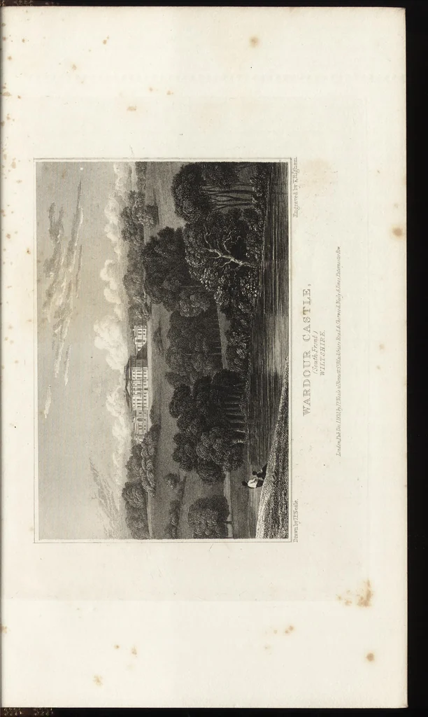 An illustration from Views of the seats of noblemen and gentlemen, in England, Wales, Scotland, and Ireland, 1820, leaf 250