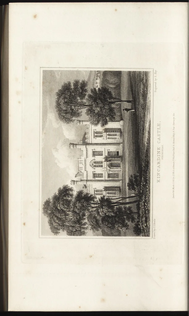 An illustration from Views of the seats of noblemen and gentlemen, in England, Wales, Scotland, and Ireland, 1820, leaf 263